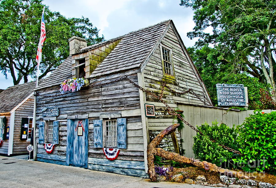 The Oldest Wooden Schoolhouse